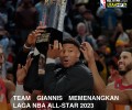 TEAM GIANNIS MEMENANGKAN LAGA NBA ALL-STAR 2023